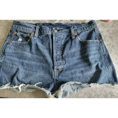 Gap Cheeky Short High Rise Denim Shorts 14R 32 DAISY DUKES Y2K 90S COWGIRL RODEO - Image 1 of 4