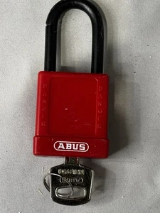 ABUS 74/40 Lucchetto di Sicurezza Tagout, Rosso - Foto 1 di 3