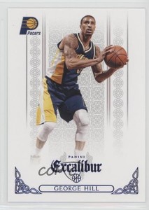 2014-15 Panini Excalibur Blue George Hill #132