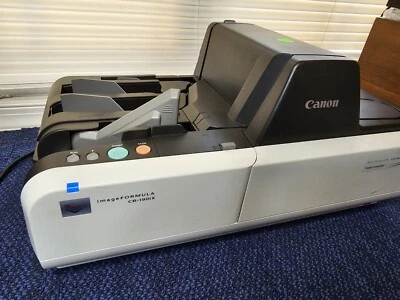 Canon imageFORMULA CR-190i II Check Scanner w/ Power Cord Accts Receivable  - Image 1 of 4