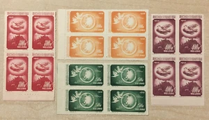 PRC China1952 Peace Conference C18 Scott #167-170 block of 4 Sets Mint NH NGAI - Picture 1 of 2