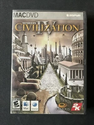 SID MEIER'S CIVILIZATION IV - PC MAC APPLE OSX GAME USED Complete. ⚡️✨ - Image 1 of 4