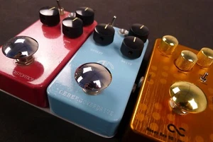 1 Piece Effector pedal Foot Switch Hat Switch Cap Cover Push-In Gold - Picture 1 of 6