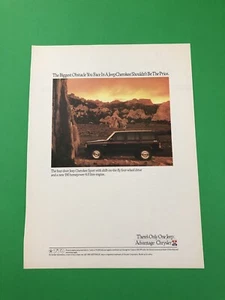1997 JEEP CHEROKEE ORIGINAL VINTAGE PRINT AD ADVERTISEMENT PRINTED - Bild 1 von 1