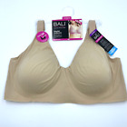 Bali Womens Easylite Underwire Invisible Support Lined Bra Size 2XL Adj Straps