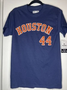 Houston Astros Yordan Alvarez Men's T-Shirt Size S - Picture 1 of 8
