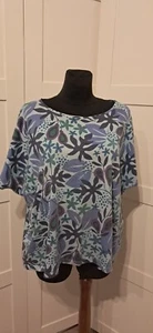 GUDRUN SJODEN organic cotton blouse size 2XL - Picture 1 of 4