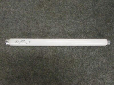 NOS! GE (2) 15" F14 T8 FLUORESCENT 14W LIGHT BULB COOL WHITE 1" DIAMETER - Image 1 of 3