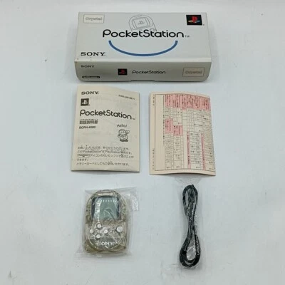 Sony Playstation Pocket Station Crystal SCPH-4000C Boxed w/ manual Japan Import - image 1 of 4