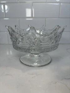 Fostoria, Trindle Candle Bowl, Crown Collection, Luxembourg Crown - Picture 1 of 10