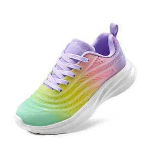 US Kids Shoes Boys Girls Tennis Shoes Running Shoes Lightweight Fashion Sneakers - Picture 1 of 14