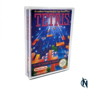 Custodia acrilica per giochi NES - scatola di protezione UV - custodia per IMBALLO ORIGINALE Nintendo NES Games - Foto 1 di 2