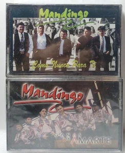 Mandingo - Como nunca para ti / Ganas de amarte - 2 Cassettes Nuevo *002* - Picture 1 of 2