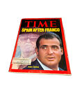 Time Magazine “Spain After Franco” Nov. 3, 1975 Issue Magazine (1 Loose Staple)