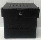 DIESEL ORIGINAL  Black Watch Box Presentation Display Storage Case