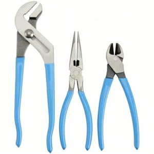 CHANNELLOCK 3PC PLIER SET (MADE IN THE USA) #GS-6 - Picture 1 of 6