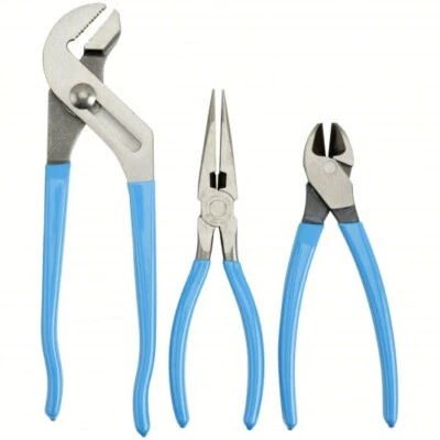 JUEGO DE ALICATES CHANNELLOCK 3 PIEZAS (HECHO EN EE. UU.) #GS-6 Foto 1 de 4