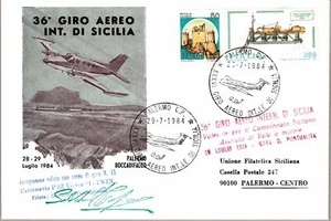1984 Italia - Repubblica - 36. Giro Aereo Internazionale di Sicilia ANNULLI SPEC - Imagen 1 de 1