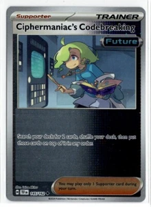 Pokemon Temporal Forces Reverse Holo 145/162 Ciphermaniac's Codebreaking - Picture 1 of 1
