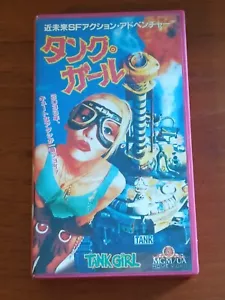 TANK GIRL VHS JAPAN IMPORT VINTAGE Lori Petty STEAMPUNK - Picture 1 of 4