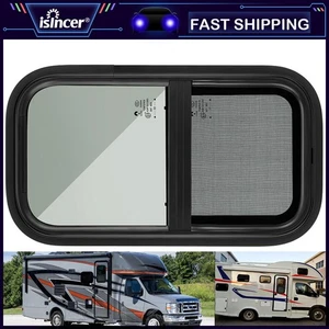12" de ancho x 22" de alto, deslizador vertical con pantalla, ventana de autocaravana, cámper* - Imagen 1 de 13