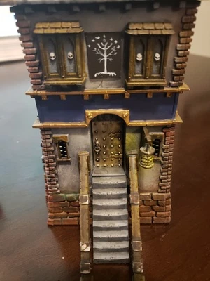 Gamesworkshop Guardia Torre Gondoriana Terreno Pintado Profesionalmente Foto 1 de 4