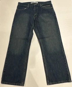 GENUINE Harley Davidson Boot Cut Jeans Men's 36x30 BLUE MED WASH NEW+TAGS MINT - Picture 1 of 12