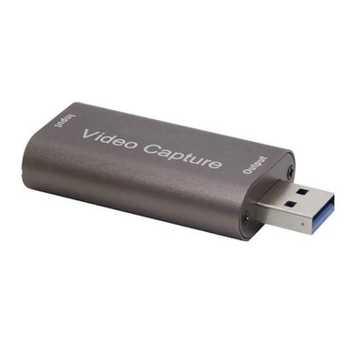 HDMI to USB 3.0 Audio Video Capture Card HD Game Recording Box Live Streaming - Image 1 of 4