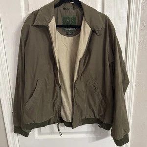 Weatherproof Garment Company Men's XL Full Zip Bomber Style Jacket Faux Suede - Picture 1 of 11
