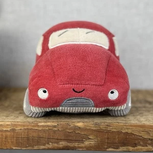 "Coche Jellycat Wizzi - gorro de coche rojo juguete suave con sonidos de coche (sonidos de trabajo) 8""" - Imagen 1 de 12