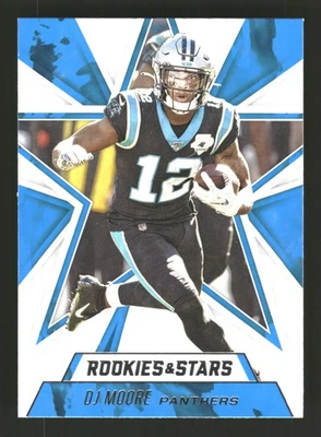 DJ Moore 2020 Panini Rookies & Stars #77 Carolina Panthers - Image 1 of 2