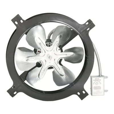 Ventilador de ático eléctrico de montaje a dos aguas Air Vent 53315 WCGA 1050 CFM - Nueva caja abierta Foto 1 de 3