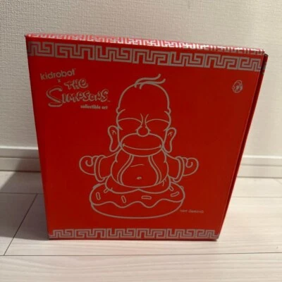 Kid Robot The Simpsons Homer Silver 25th Anniversary Edition Unused New - Image 1 of 4