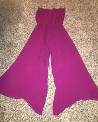 Traje pantalón mameluco sin tirantes talla M Coco Blanco Foto 1 de 4