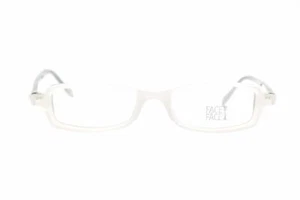 Face a Face Flash Weiß Grau oval Brille Brillengestell eyeglasses Neu - Picture 1 of 6