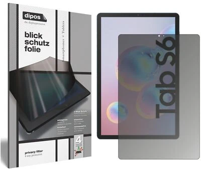 Screen Protector for Samsung Galaxy Tab S6 Privacy Filter 4-Way Protection dipos - Image 1 of 4
