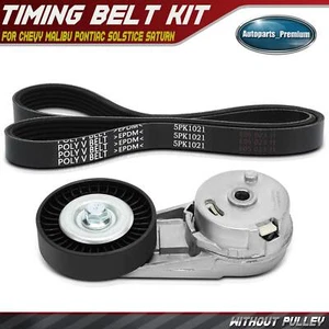 2x Kit de componentes de transmisión por correa serpentina para Chevy Malibu Pontiac Solstice Saturn - Imagen 1 de 9