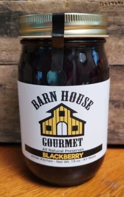 Blackberry Barn House Gourmet All Natural Preserves Amish Kitchen 19 Oz - Imagem 1 de 3