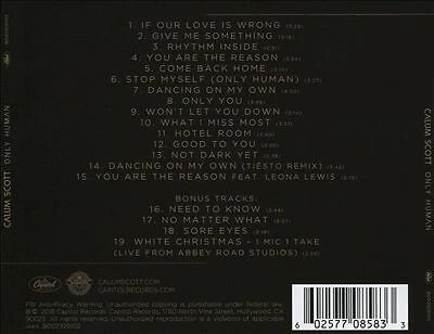 Only Human [Special Edition] by Calum Scott (CD, 2018)