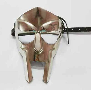 Metal Gladiator MF Doom Mask Costume and Theater Costume Ideal For Halloween. - Picture 1 of 5