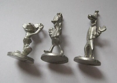 Disney Game Replacement Tokens Mickey Mouse, Donald Duck, Goofy - Image 1 of 2