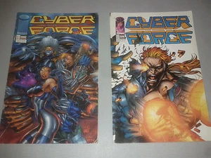 Lot de 2 comics Cyber Force SEMIC VF - Picture 1 of 1