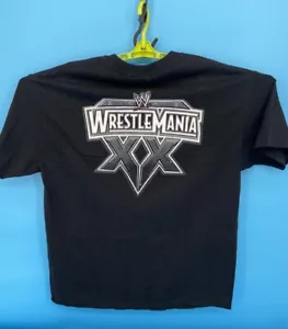Camisa De Colección Wrestlemania 20 XL Negra XX WWF Madison Square Garden Lucha Titán - Imagen 1 de 13