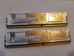 x2 1gb Samsung M395T2953CZ4 memory PC2-5300 desktop - Picture 1 of 3