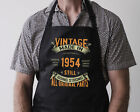 70th Birthday Gifts Born In 1954 Cooking Apron 70 Years Old Chef Kitchen Tabard