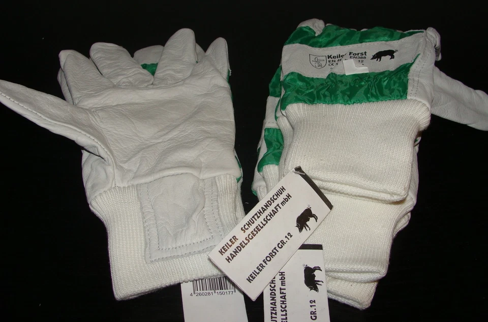 3 Paar Keiler Forst Handschuhe Handschuhe für den Brennholz Mann Gr.XL