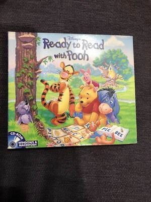 Vintage Disney's Ready To Read With Pooh Ages 3-6 (CD-ROM Windows 95/98) P1 - Image 1 of 4