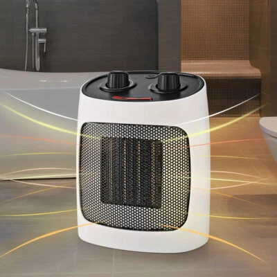 Keramik Heizlüfter 2000W Mobile Elektroheizung Schnellheizer Bad Heizung 2Stufen - Bild 1 von 4