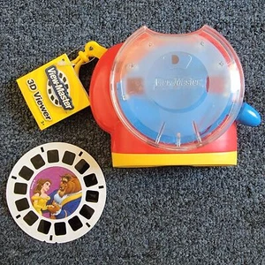 Fisher Price View Master 3D Viewer Beauty And The Beast Film Kids Clip On Toy - Picture 1 of 8