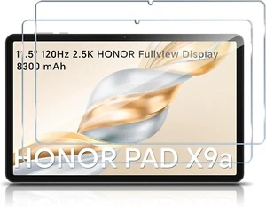 9H Schutzglas Panzerfolie Glas für Honor Pad X9a 11.5 Zoll 2025 Full-Screen - Afbeelding 1 van 7